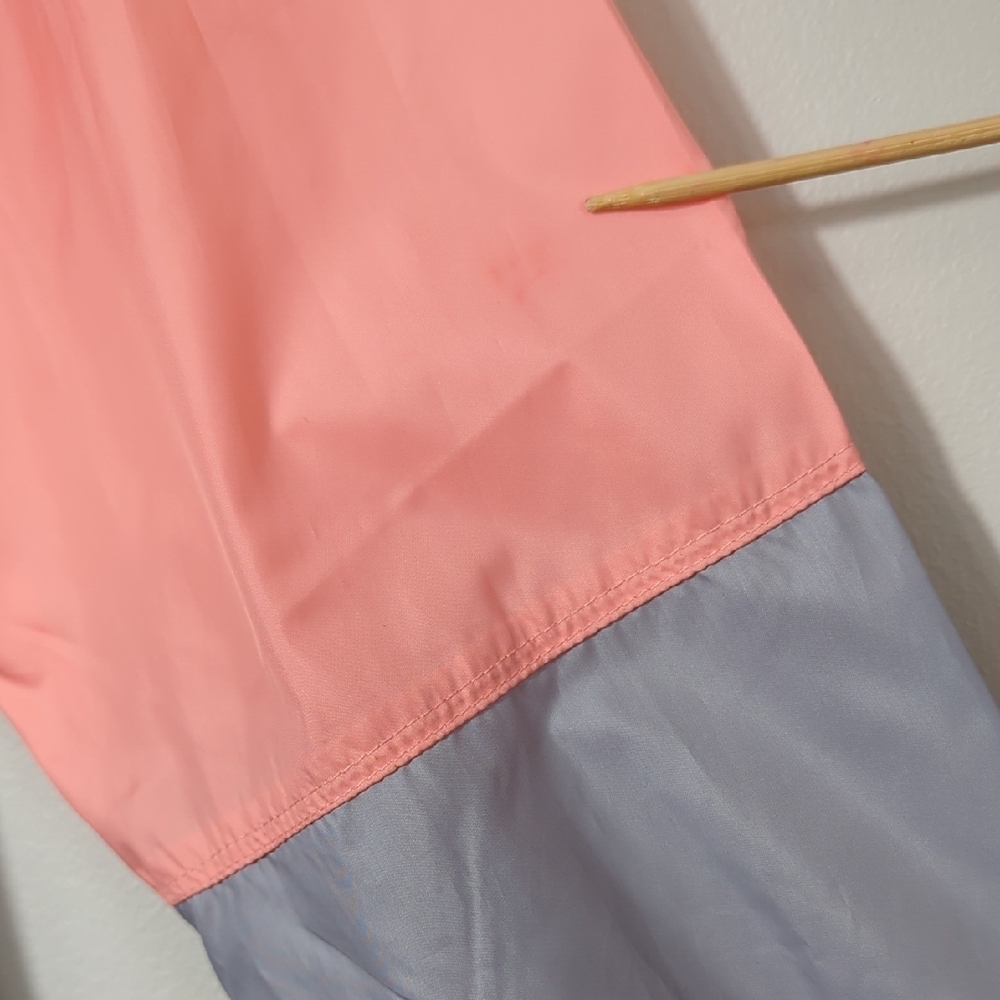 Columbia Flash Forward Coral Peach Gray Windbreaker Jacket Full Zip XL Spring - Picture 16 of 16